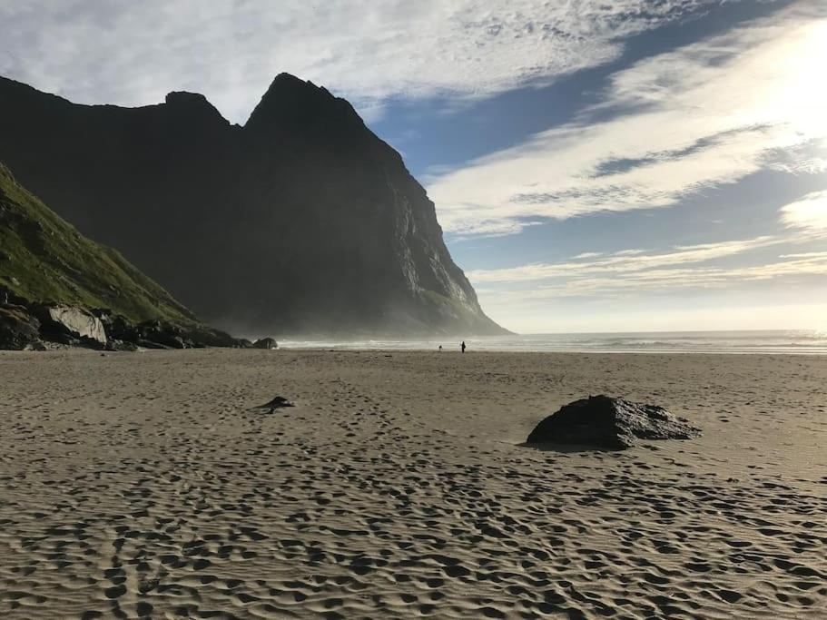 Ett Roms Leilighet Vestvagoy Gravdal  Bagian luar foto